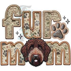 Fur Mom Doodle - Chocolate