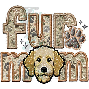 Fur Mom Doodle - Golden