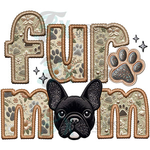 Fur Mom Frenchie - Black