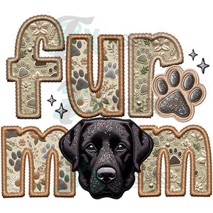 Fur Mom Labrador - Black