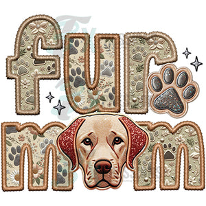 Fur Mom Labrador - Red