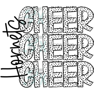 Personalized Stacked Cheer