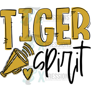 Go Spirit Tiger vegas gold cheer