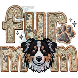 Australian Shepherd fur mom