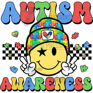 Autism Aareness smiley
