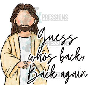 Guess Whose back Easter