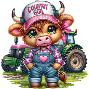 BRD COUNTRY GIRL COW