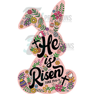 He is Risen Easter Bunny