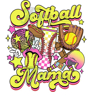 Softball Mama Collage