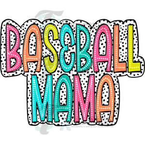Baseball Mama Bright