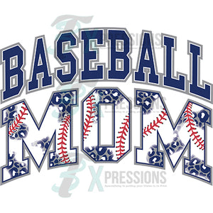 Baseball Mom Arched