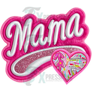 Mama Baseball Volleyball Pink