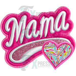 Mama Volleyball Pink