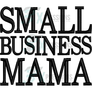 Small Business Mama embroidery