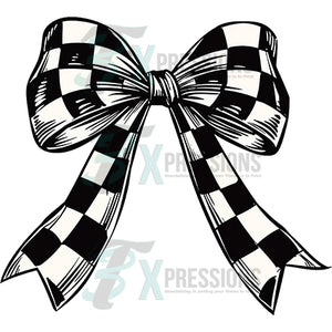 Checkered bow