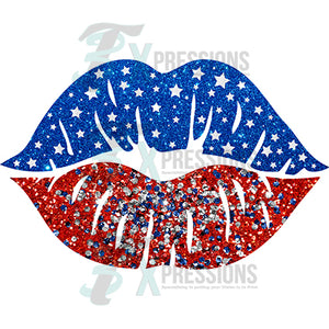 Patriotic Lips