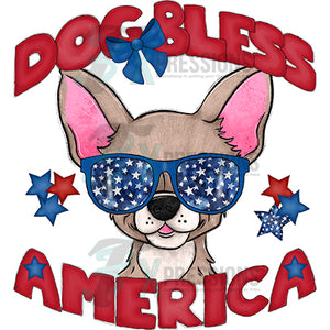 Dog Bless America Chihuahua