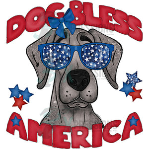 Dog Bless America Great Dane