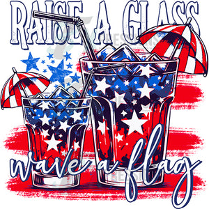 Raise a glass patriotic