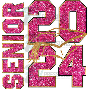 Senior 2024 Pink