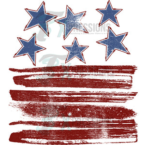 Stars and stripes Distressed