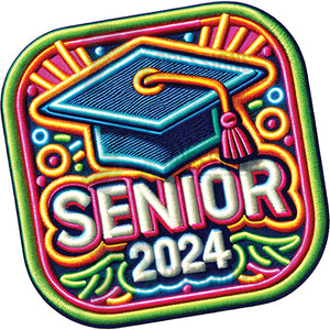 senior 2024 faux patch