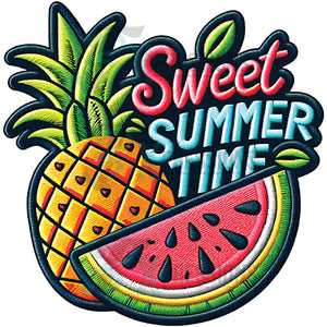 Sweet Summer Time faux patch