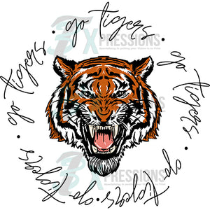 tigers cursive