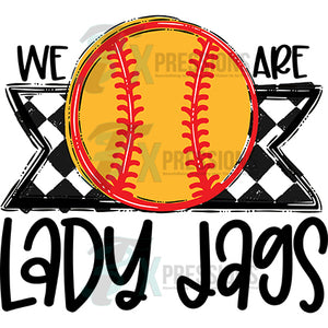 Personalized We are Softball