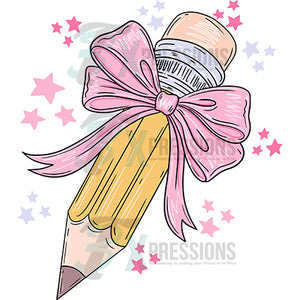 Coquette Pencil With Bow