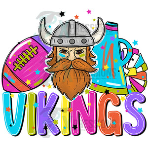 Football Bright Vikings