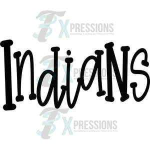 Funky Serif INDIANS