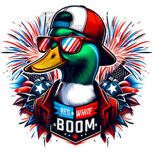 Patriotic boom Duck