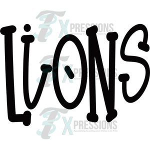 Funky Serif LIONS