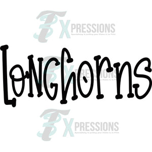 Funky Serif LONGHORNS