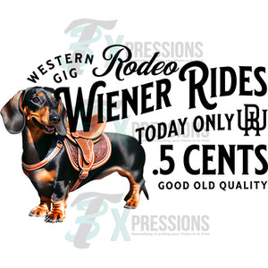 Rodeo weiner rides