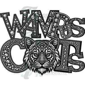 Wampus Cats Rhinestone