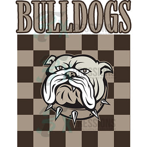 Bulldog checkered