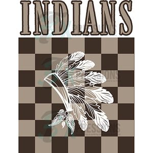 Indians checkered