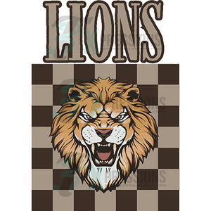 Lions checkered