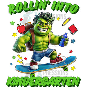 Rollin Into Kindergarten Hulk