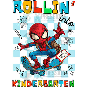 Rollin into Kindergarten spidey