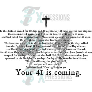 Your 41 is coming