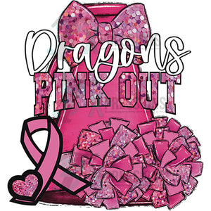 Personalized Cheer Pink Out