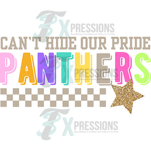 Can't hide our Pride Panthers