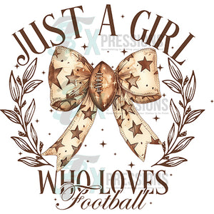 Just a girl who loves football