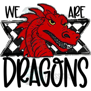 We Are DRAGONS RED