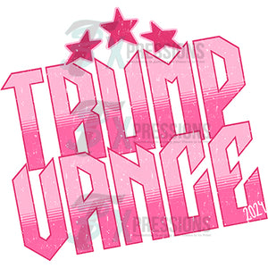 Trump Vance Pink