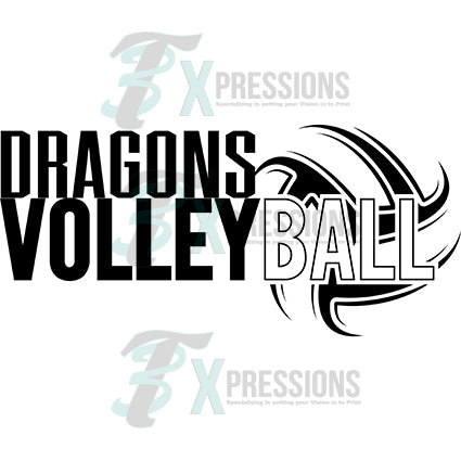 Personalized Single Color Volleyball