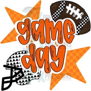 Game Day Stars Orange